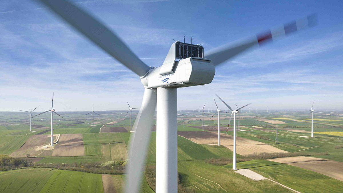 wind farm green