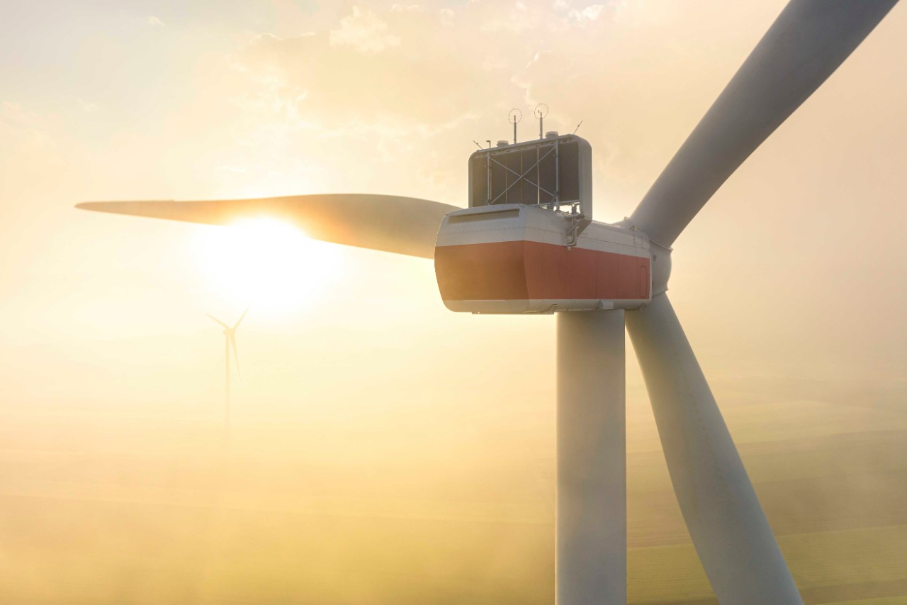 Windpark Trautmannsdorf Windturbine